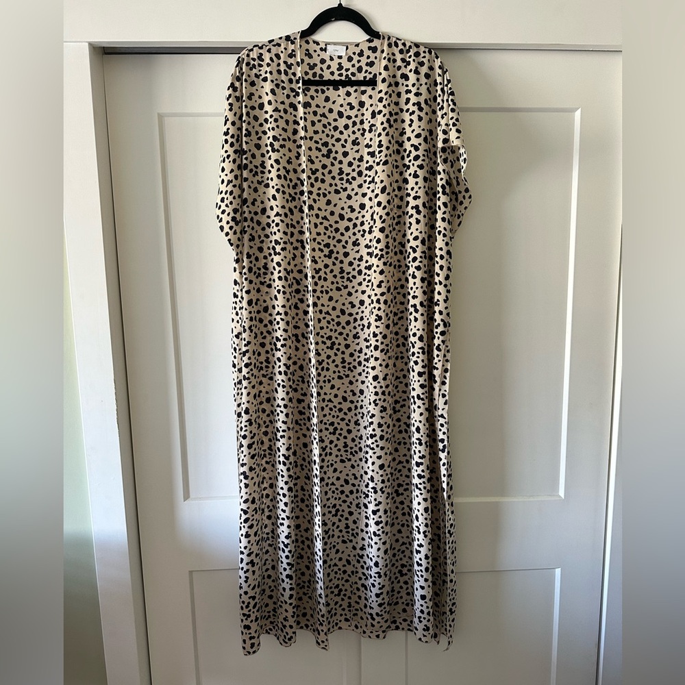 Leopard Print Maxi Dress